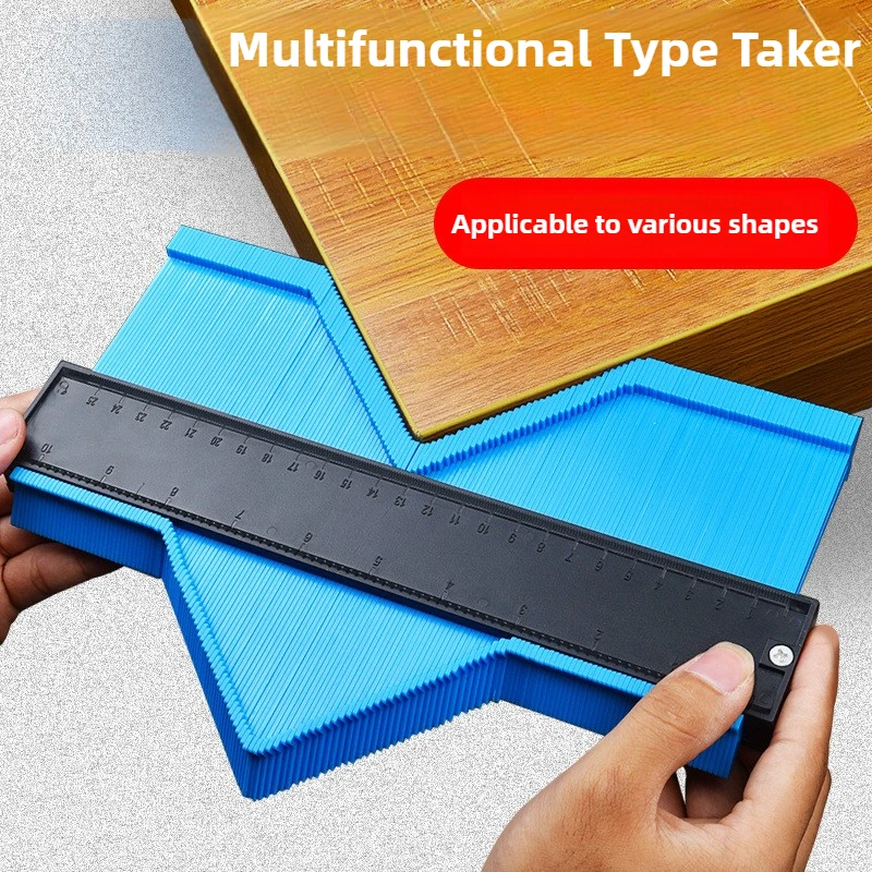Woodworking Design Software - PROFIEL Contourmeter Lijnkopieerapparaat Liniaal Snijsjabloon Bouw