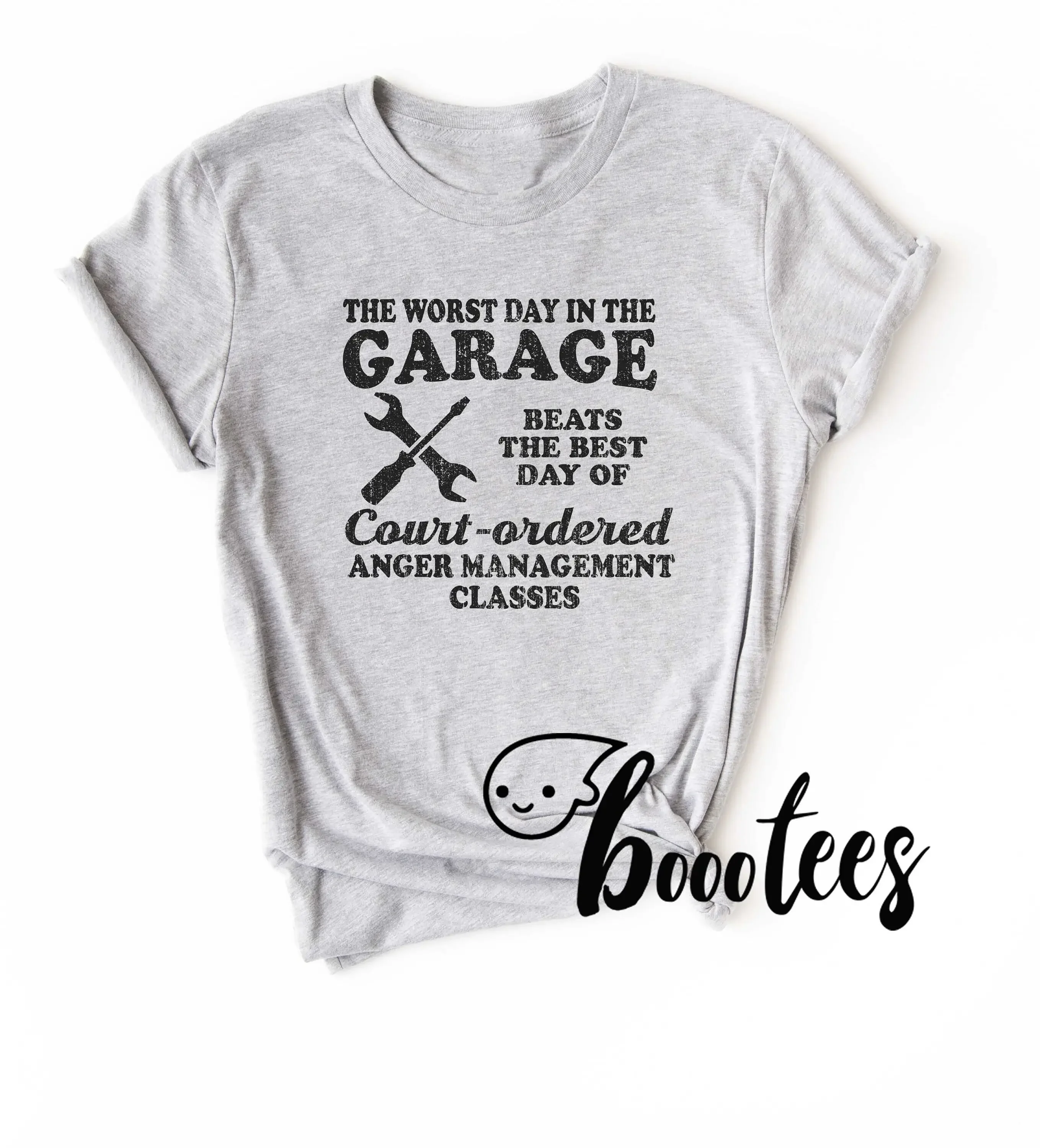 Woodworking Therapy - Garage T-shirt Monteur Idee Klusjesman Aanwezig