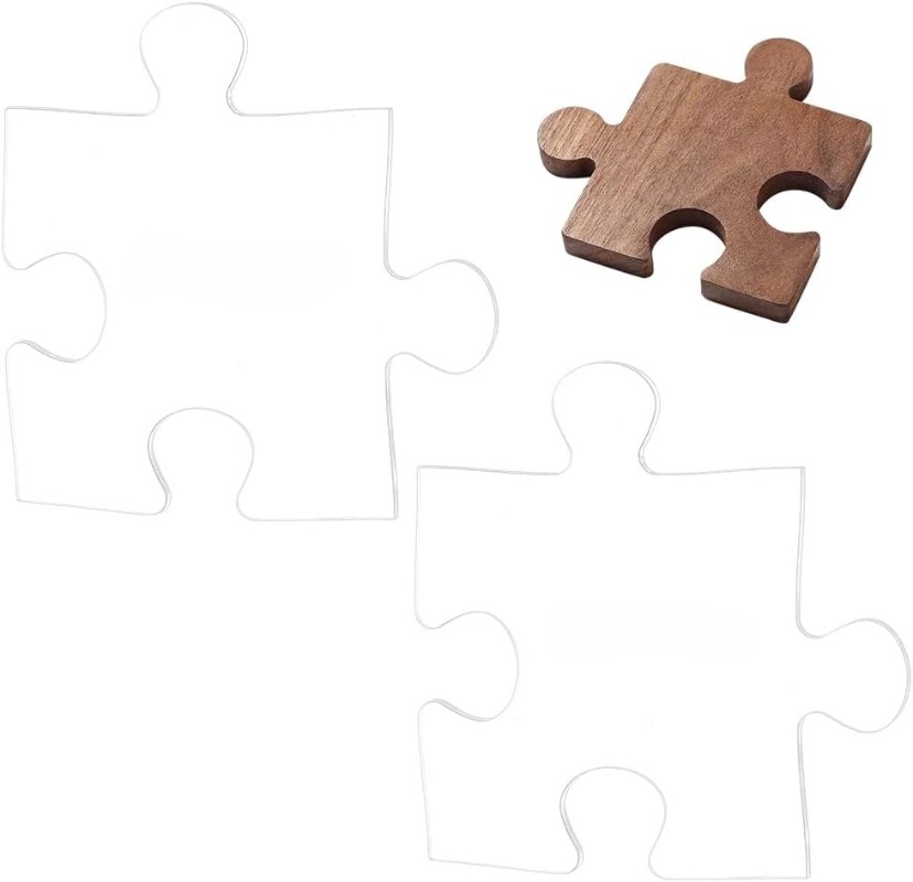 Woodworking Design Software - Acryl puzzel houtbewerking sjabloon 3/4/5/6/7 inch