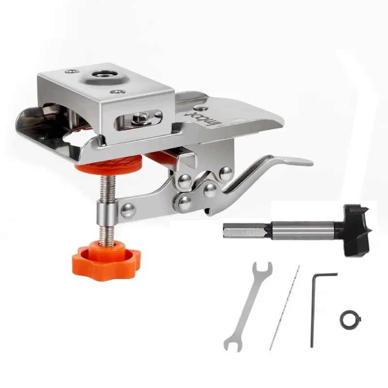 Woodworking Design Software - 35mm Verborgen Scharnier Boren Jig Houtbewerking