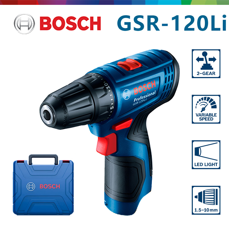 Woodworking Power Tools - Bosch GSR 120-LI 12V Lithium Elektrische