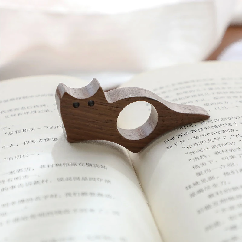 Woodworking Design Software - Houten materiaal Houten duimbladwijzer Antislipontwerp Katvorm