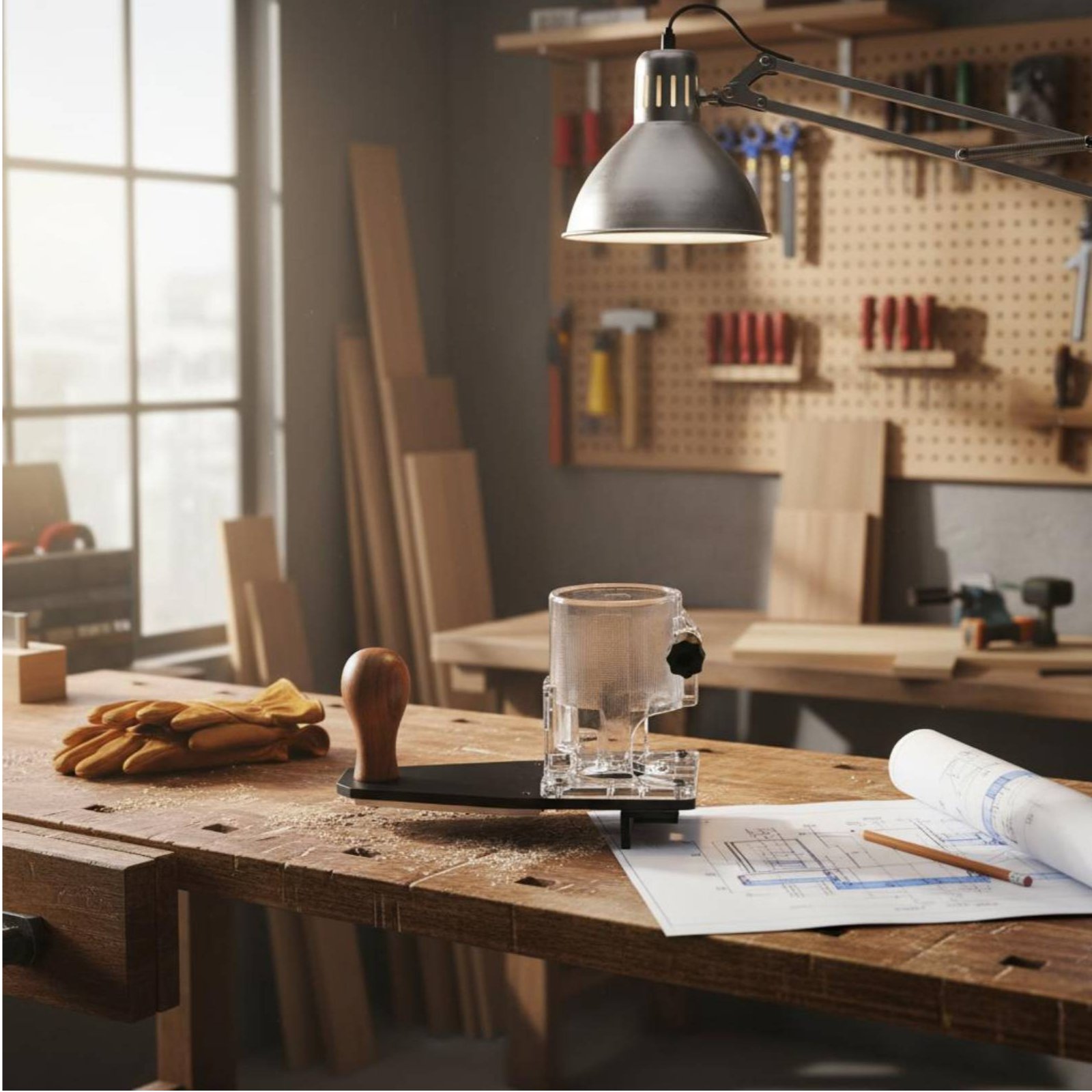 Woodworking Power Tools - Randafwerking Basis voor langdurige constructie Ronde
