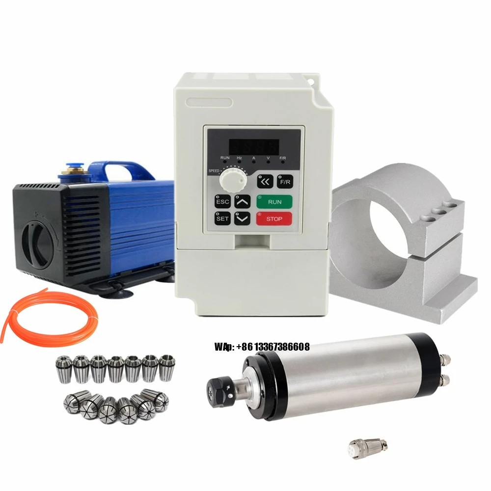 Woodworking Kit - 2,2 kW watergekoelde spindelmotor CNC spindelmotorset