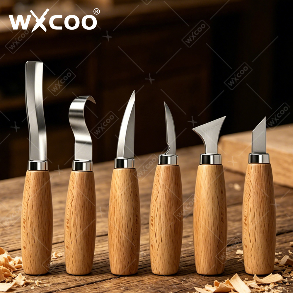 Woodworking Essentials - WXCOO Ergonomische Houtsnijhaakbeitel Mes Crooked Sculpting