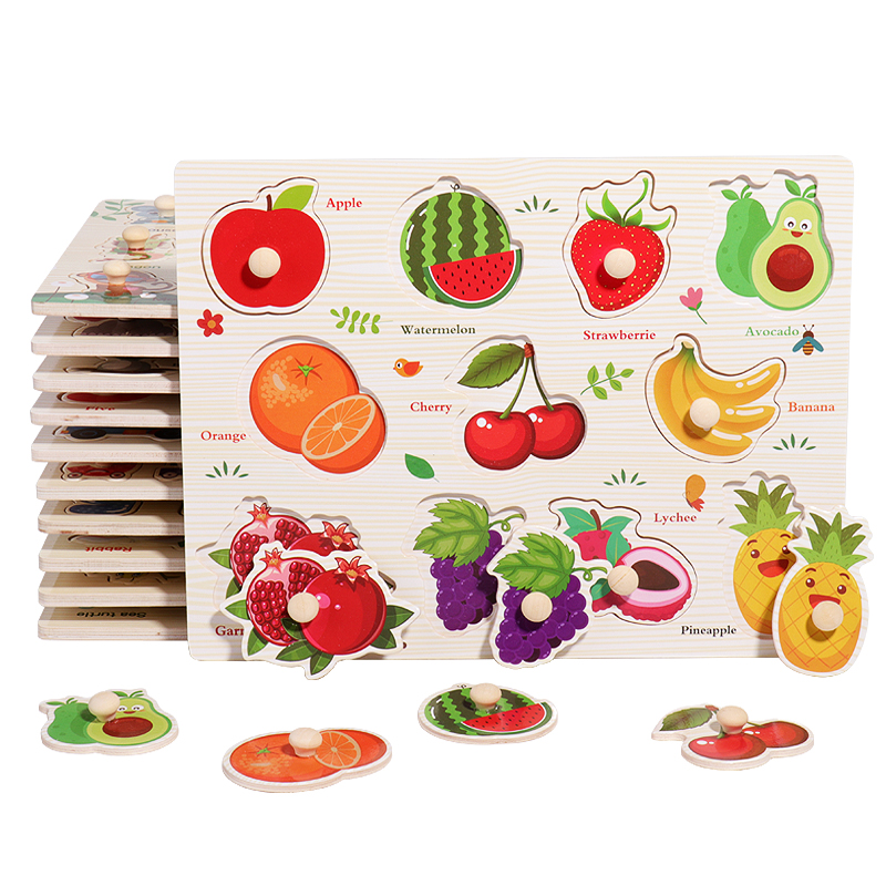 Baby Hand-Hold Puzzle Board –  - Woodworking Hobby recensie en prijs