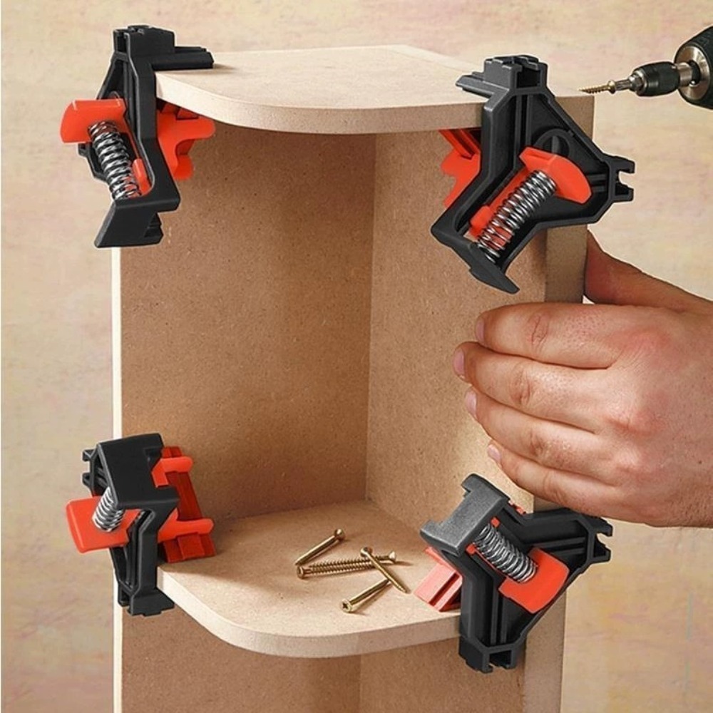 4 stuks 90 °   Rechthoekige kl - Woodworking Essentials recensie en prijs