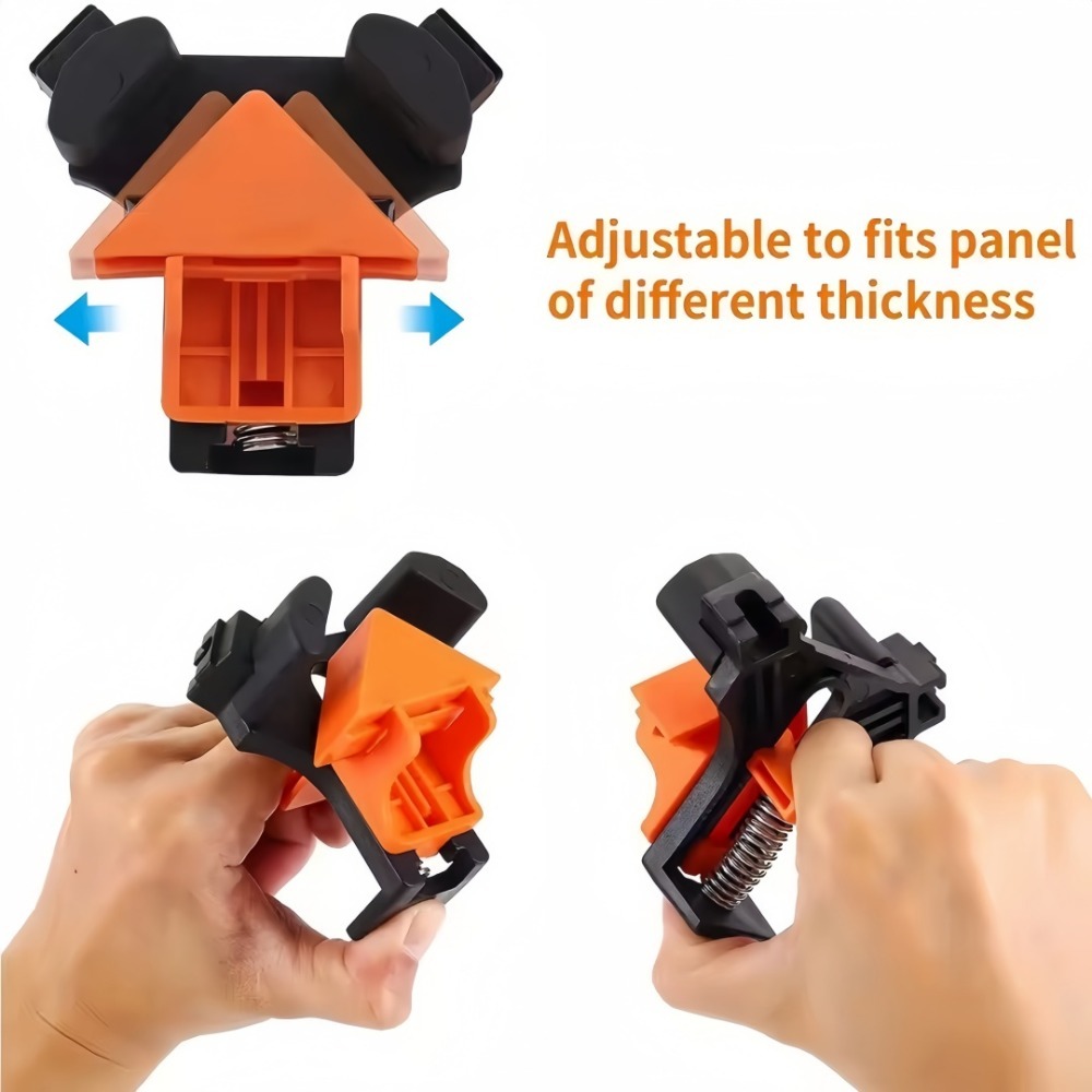 4 stuks 90 °   Rechthoekige kl - Woodworking Essentials recensie en prijs