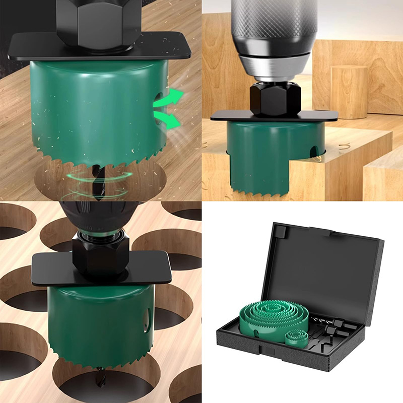 19/8/5-delige 19-127mm gatenza - Woodworking Equipment recensie en prijs
