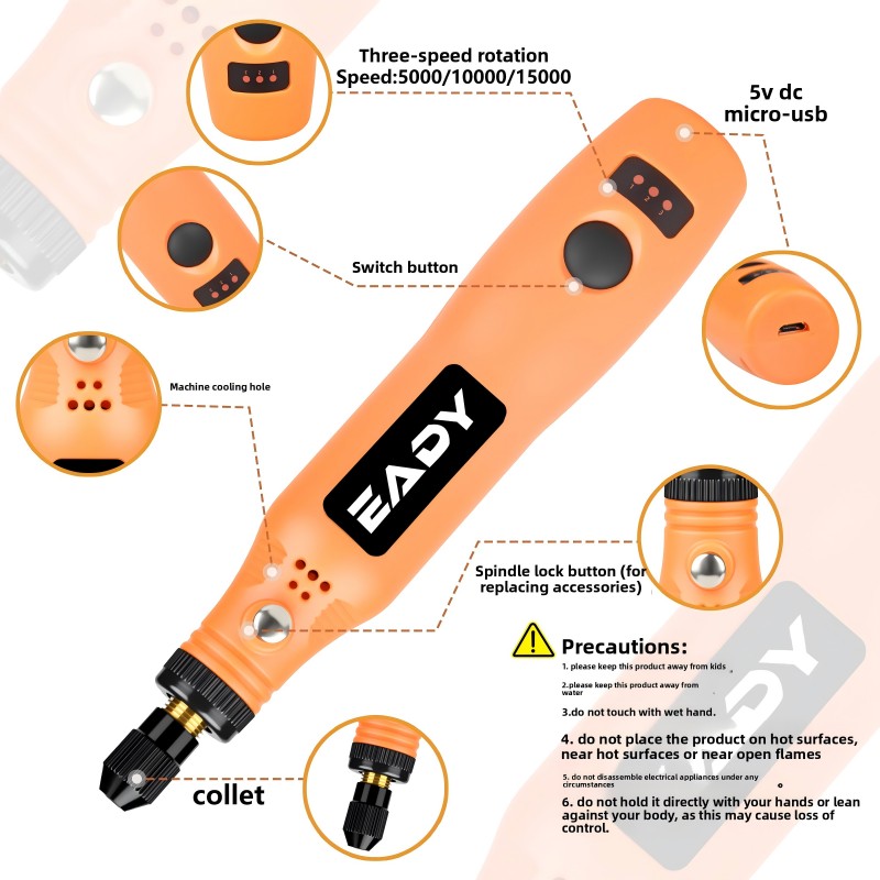 USB draadloze roterende gereed - Woodworking Kit recensie en prijs