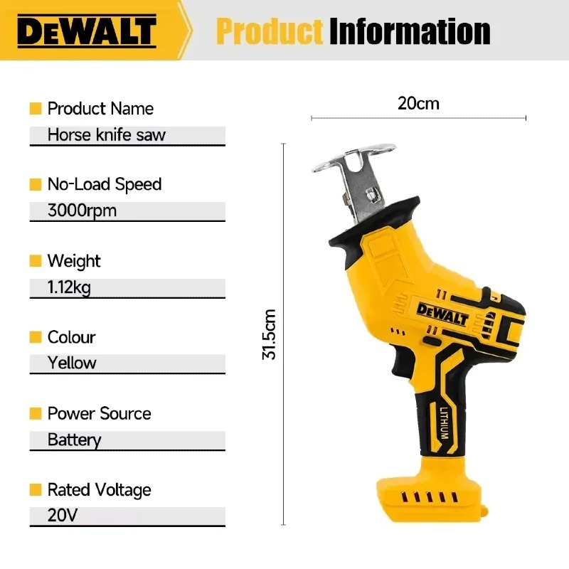Dewalt Elektrische Zaag 2800RP - Woodworking Equipment recensie en prijs