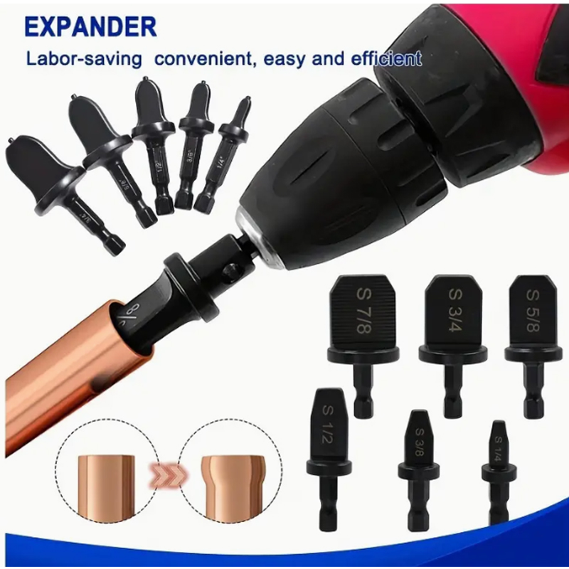 6-delige koperen buisgat expan - Woodworking Youtube Free recensie en prijs