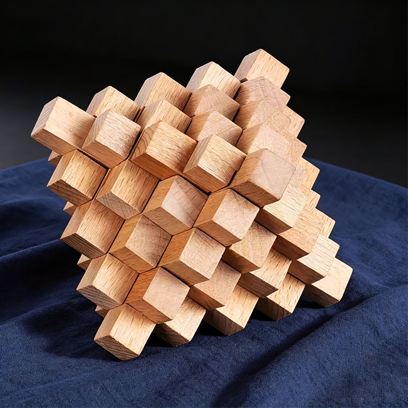Moeilijke LuBan Lock Ananasvor - Woodworking Hobby recensie en prijs