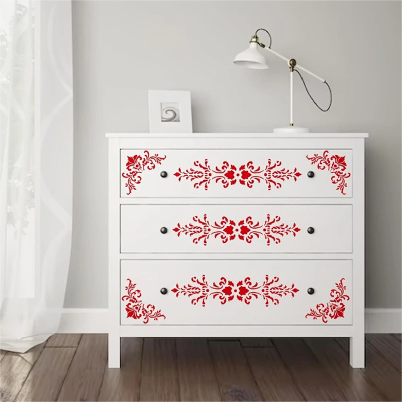6 stuks bloemen hoekstencils v - Woodworking Art recensie en prijs
