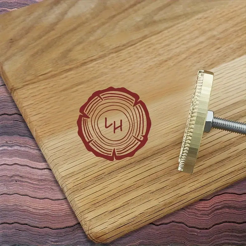 Houten brandmerk voor houtbewe - Woodworking Logo Design recensie en prijs