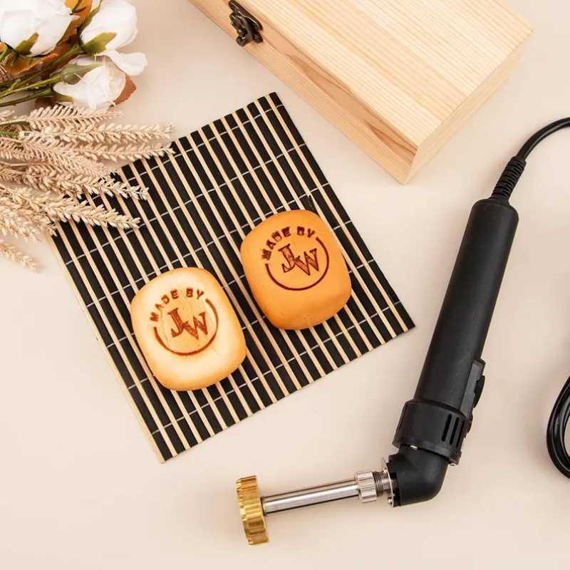 2,5-5,2 cm logo op maat gemaak - Woodworking Logo Design recensie en prijs