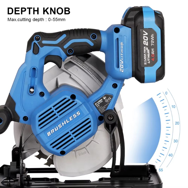 Draadloze cirkelzaag Handbedie - Woodworking Power Tools recensie en prijs