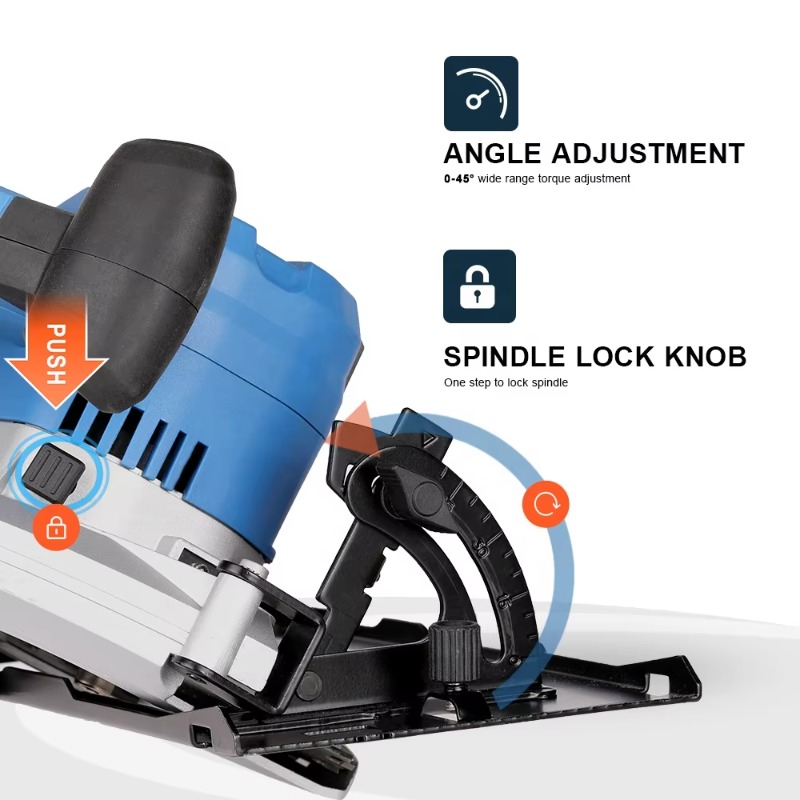 Draadloze cirkelzaag Handbedie - Woodworking Power Tools recensie en prijs