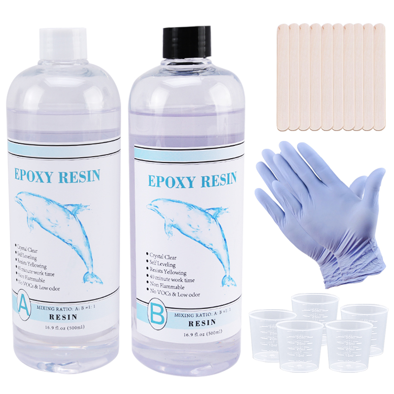 1:1 heldere epoxyhars kristalh - Woodworking Epoxy recensie en prijs