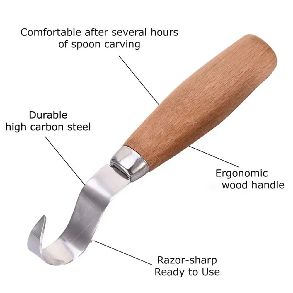 WXCOO Ergonomische Houtsnijhaa - Woodworking Essentials recensie en prijs