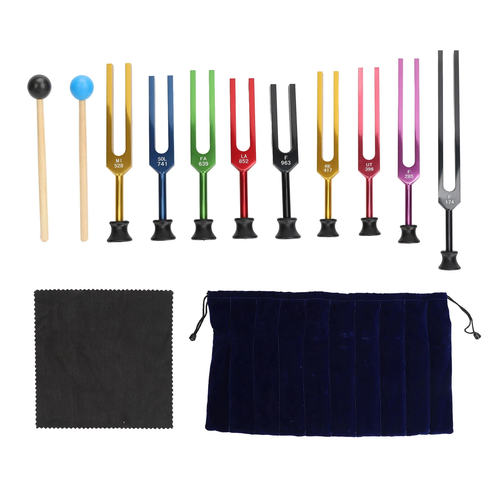9PCS Ongevormde stemvorkset Mu - Woodworking Therapy recensie en prijs