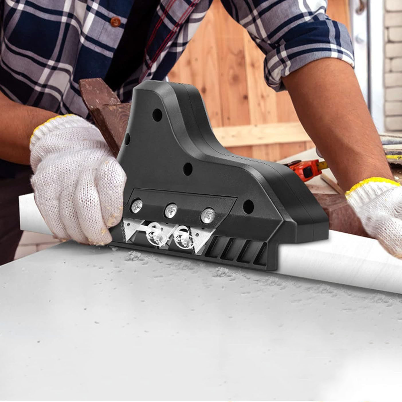 Gipsplaat snel snijder, plaatk - Woodworking Edge Corner Planer recensie en prijs